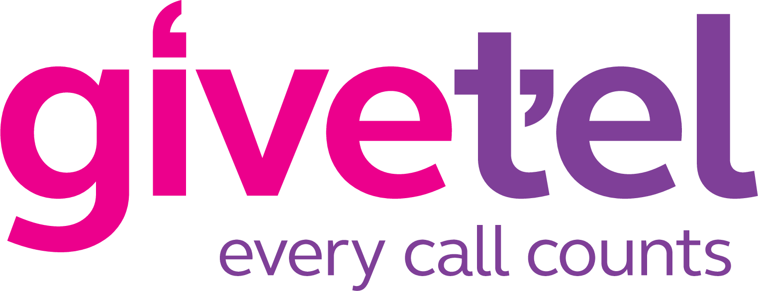 GiveTel every call counts logo